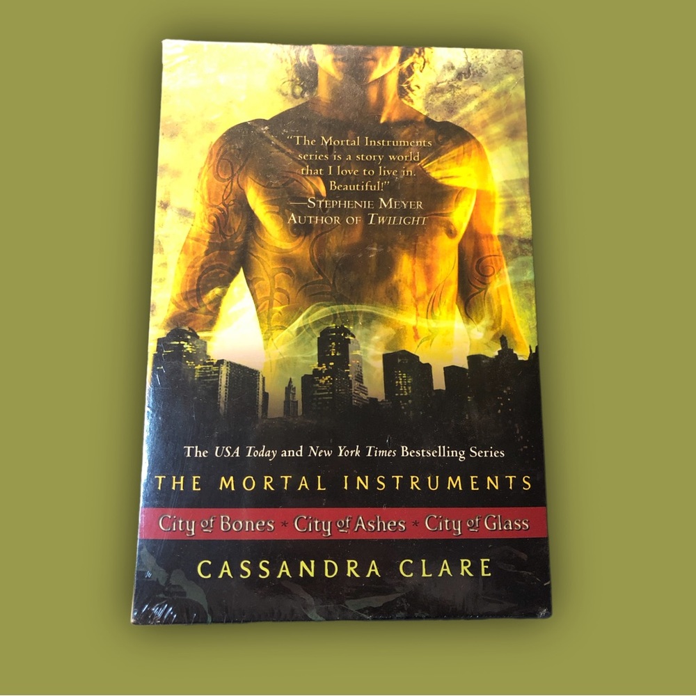 The Mortal Instruments: City of Bones; City of Ashes; City of Glass. Fiction